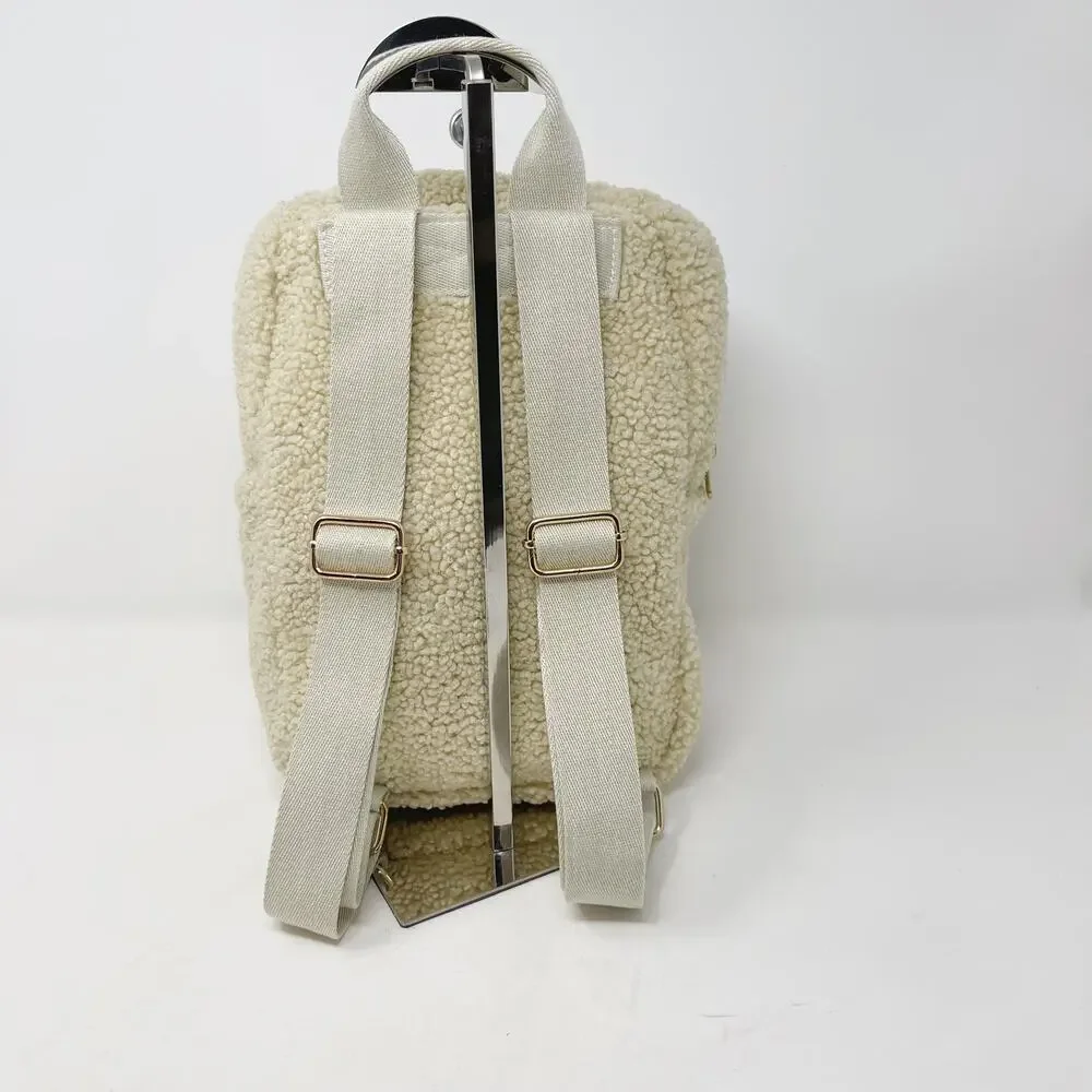 Studio Noos Kids Teddy Midi Backpack Ecru Cream Lightweight Adjustable Straps